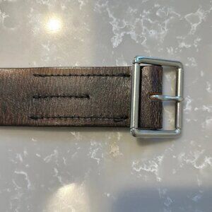 Wallace & Barnes Leather Belt - 32